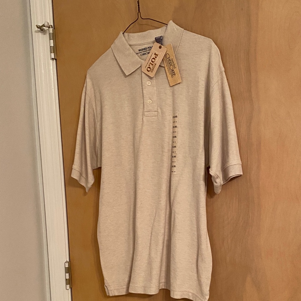NWT Men’s Cherokee Polo shirt- size small